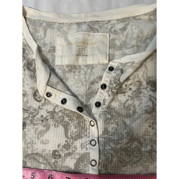 Women's Eddie Bauer Medium Thermal-Henley Top - Picture 4 of 8
